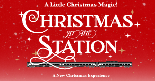 Christmas at the Station 2020 Christmas at the Station 2020 Logo Graphic