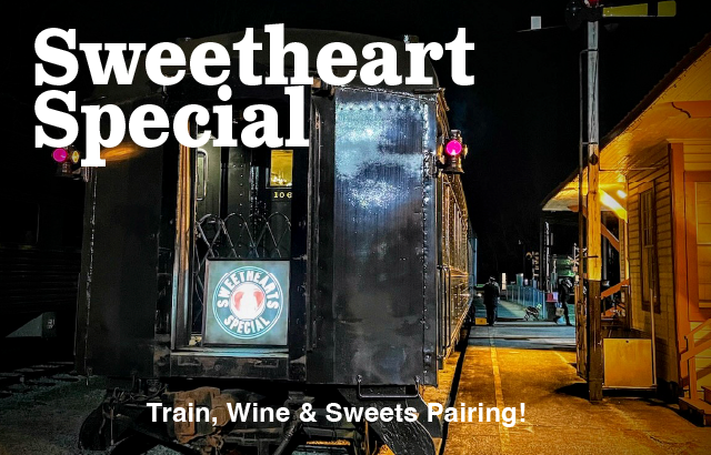 Passenger car at train depot at night.